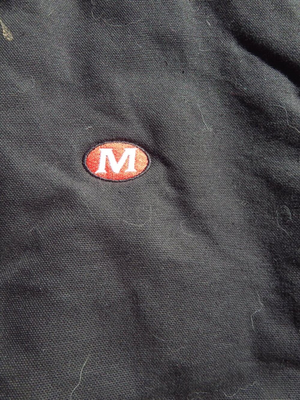 Carhartt Quilted Lined Duck Vest, Black, Relaxed Fit 0V0001-M Workwear w/Logo - Picture 3 of 6